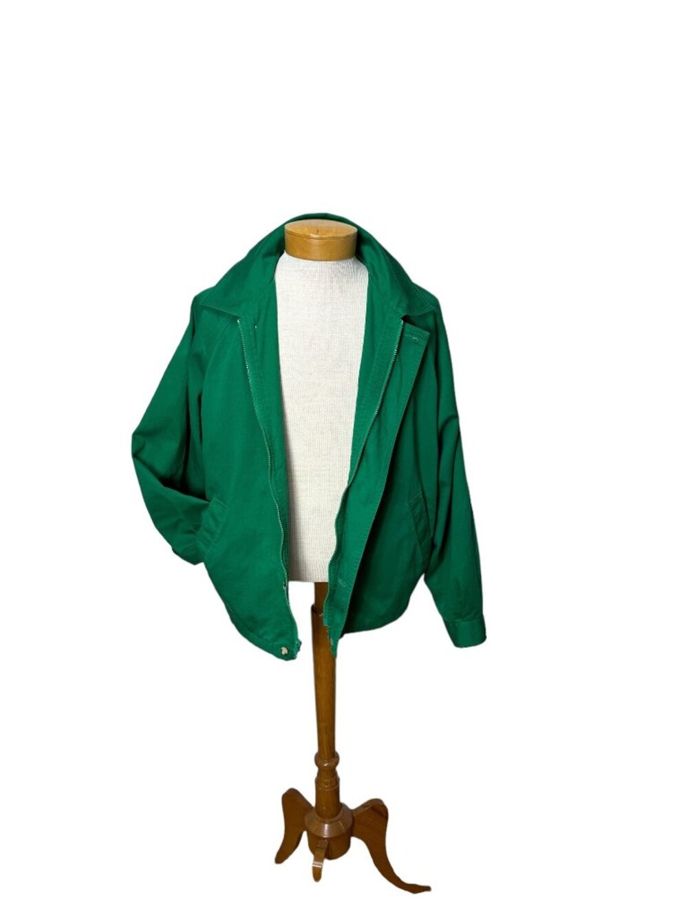 1990s Tommy Hilfiger green windbreaker bomber style Size XL
